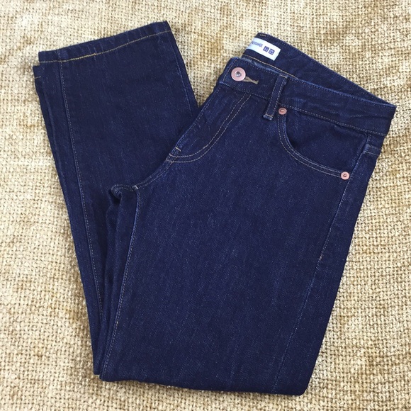 uniqlo blue jeans